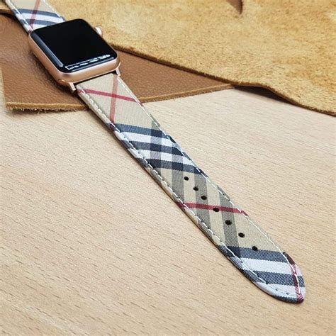 burberry watch strap replacement australia|authentic Burberry apple watch band.